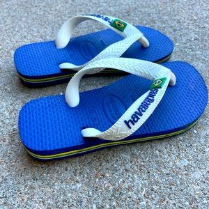 havaianas little boy flip flops